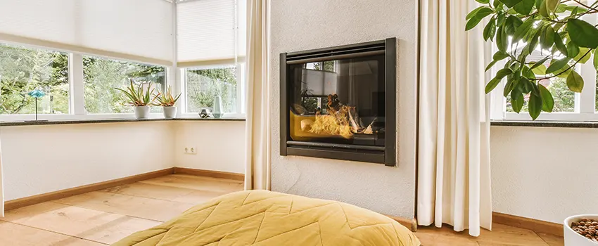 Residential Fireplace Ceramic Glass Installation in Sterling, VA