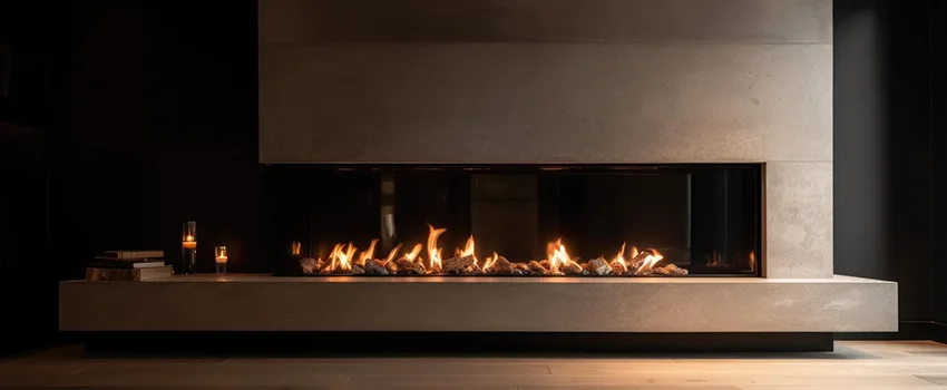 Gas Fireplace Ember Bed Design Services in Sterling, Virginia