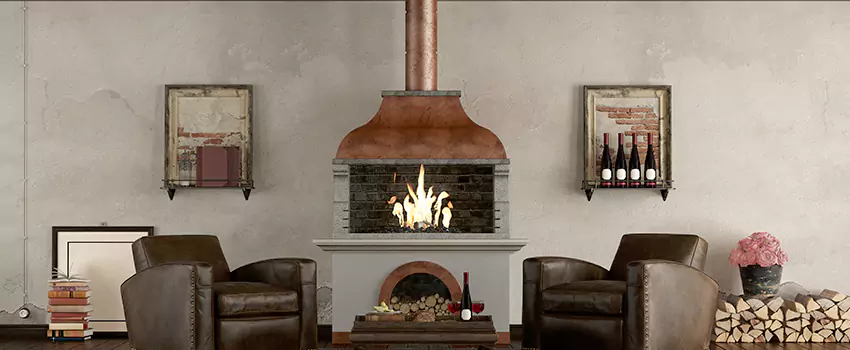 Thelin Hearth Products Providence Pellet Insert Fireplace Installation in Sterling, VA