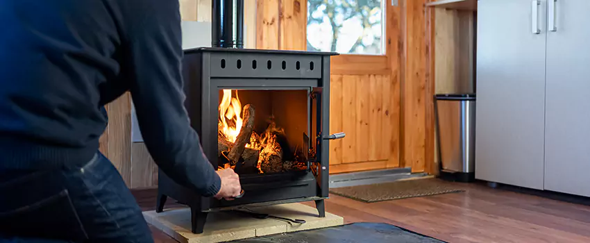 Open Hearth Wood Fireplace Installation in Sterling, VA