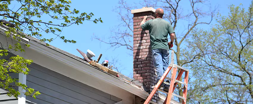 Vinyl and PVC Chimney Flashing Installation in Sterling, VA