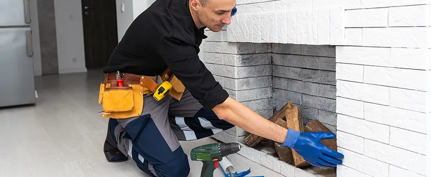 Fireplace Damaged Damper Frame Repair Services in Sterling, Virginia
