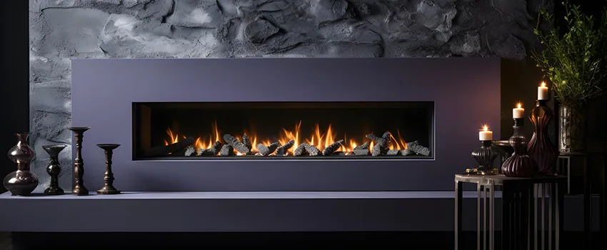 Ember Bed for Ventless Gas Fireplace in Sterling, VA